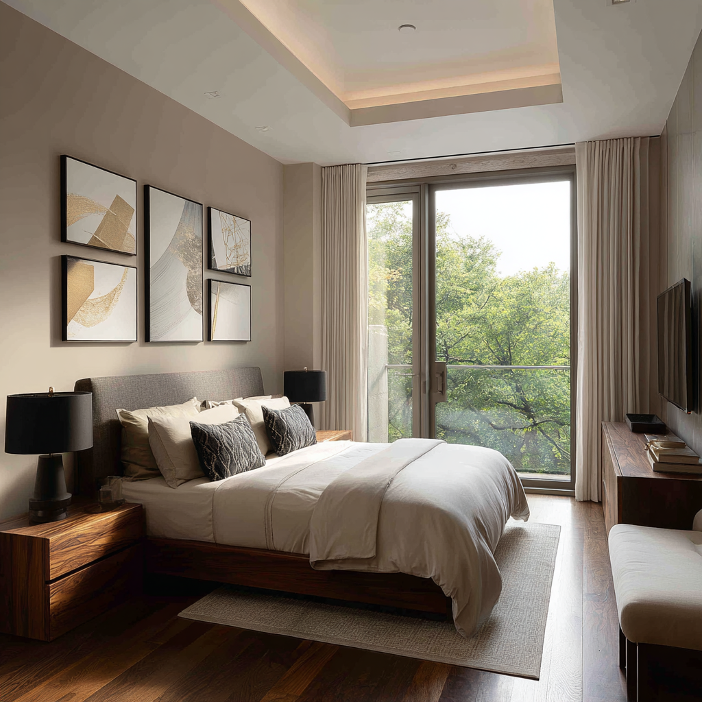 Comfortable residential room at Bakersfield Mental Advisors in Bakersfield, California